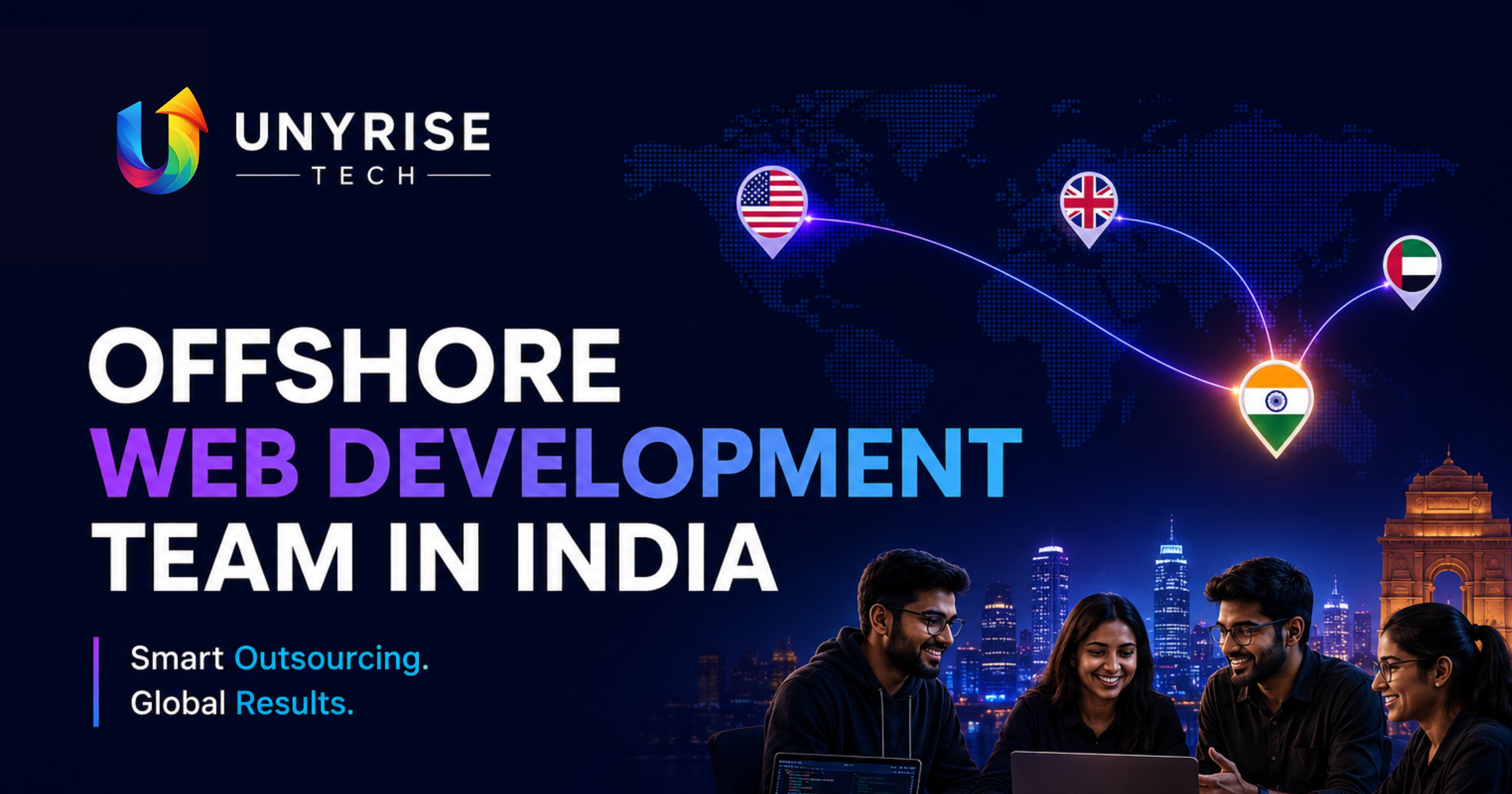 Hiring an Offshore Web Development Team in India: A 2026 Guide for UK, US & UAE Businesses